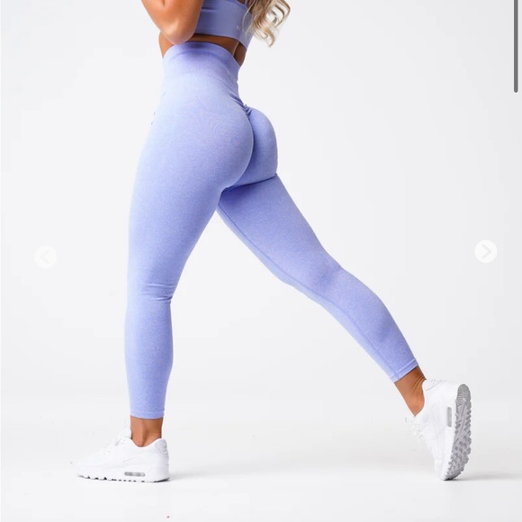 NVGTN "periwinkle scrunch" Activewear - Picture 2 of 6